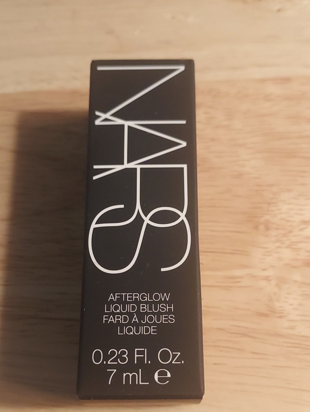NARS Afterglow Liquid Blush - Black Packaging